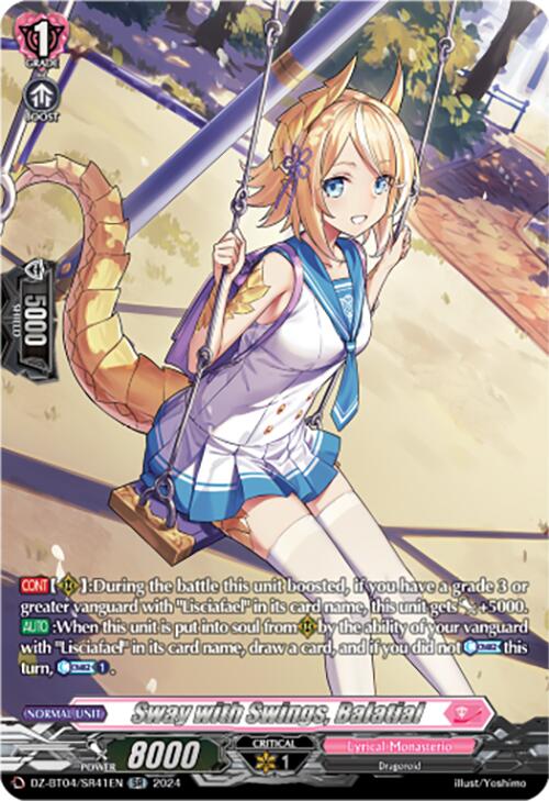 Image of Sway with Swings, Balatial (DZ-BT04/SR41EN) [Destined Showdown]