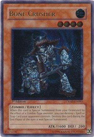 Bone Crusher [CRMS-EN083] Ultimate Rare