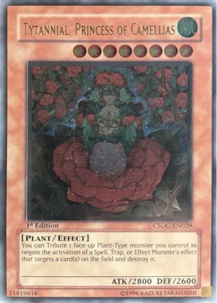 Image of Tytannial, Princess of Camellias (UTR) [CSOC-EN029] Ultimate Rare