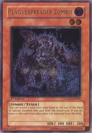 Image of Plaguespreader Zombie (UTR) [CSOC-EN031] Ultimate Rare