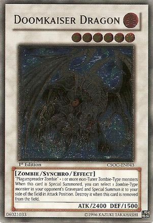Image of Doomkaiser Dragon (UTR) [CSOC-EN043] Ultimate Rare