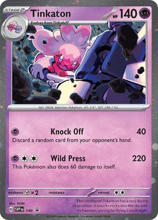 Image of Tinkaton (SVP140) (Cosmos Holo) [Scarlet & Violet: Black Star Promos]