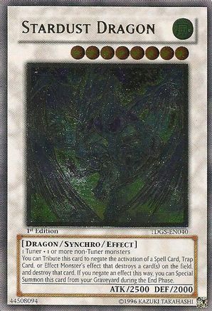 Image of Stardust Dragon [TDGS-EN040] Ultimate Rare