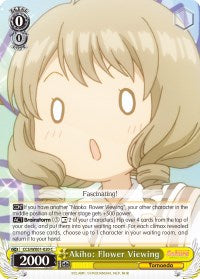 Image of Akiho: Flower Viewing (CCS/WX01-020 C) [Cardcaptor Sakura: Clear Card]
