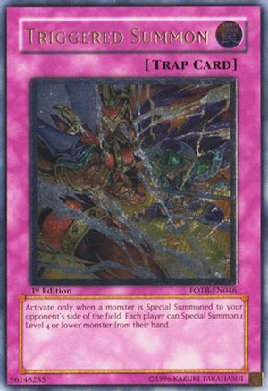 Image of Triggered Summon [FOTB-EN046] Ultimate Rare