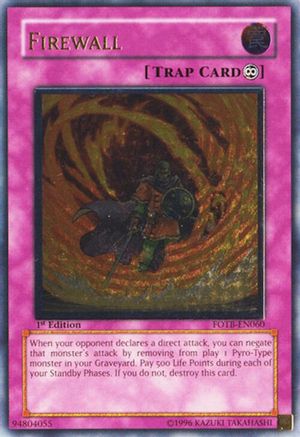 Image of Firewall [FOTB-EN060] Ultimate Rare
