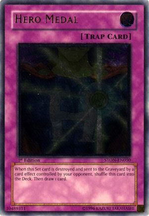 Image of Hero Medal [STON-EN050] Ultimate Rare