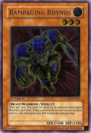 Image of Rampaging Rhynos [CDIP-EN031] Ultimate Rare
