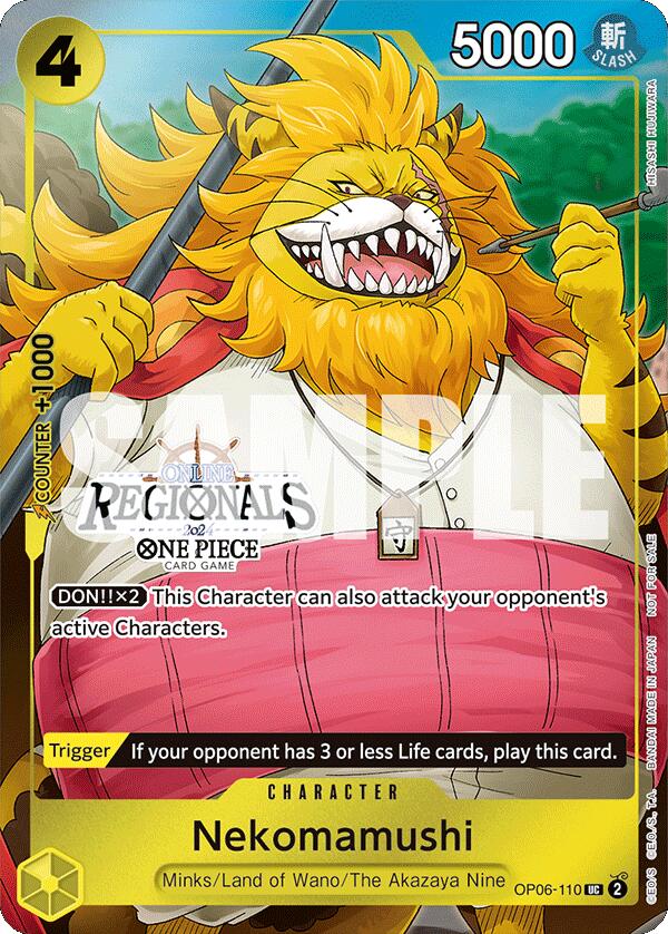 Image of Nekomamushi (Online Regional 2024 Vol. 3) [One Piece Promotion Cards]