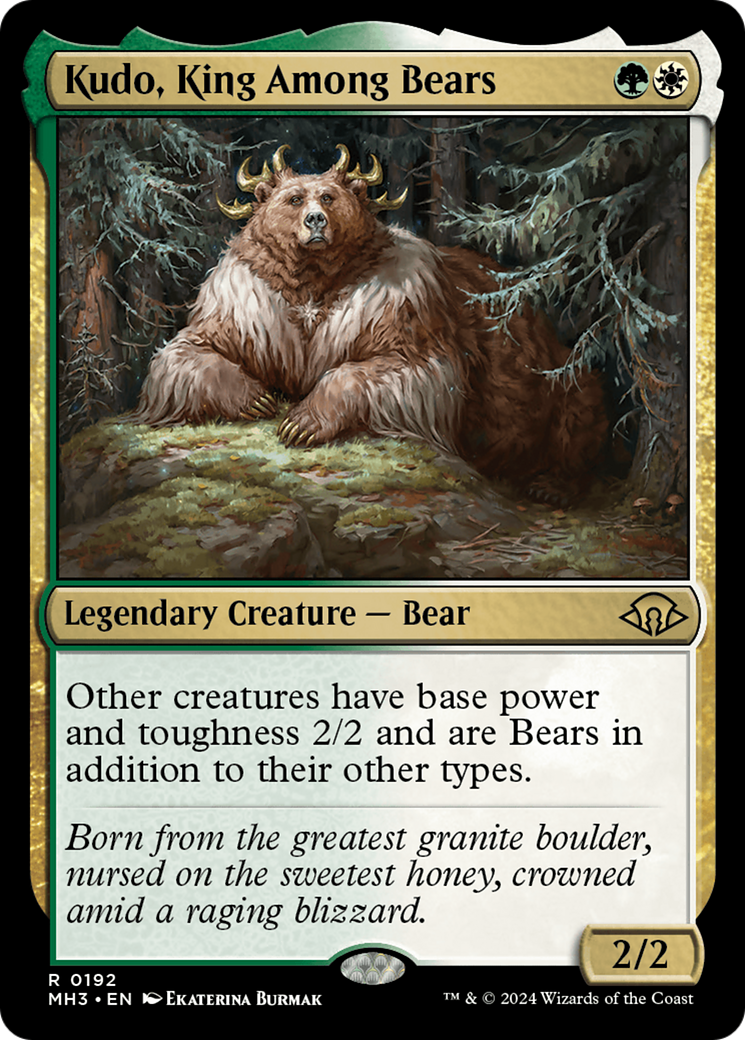 Image of Kudo, King Among Bears [Modern Horizons 3]