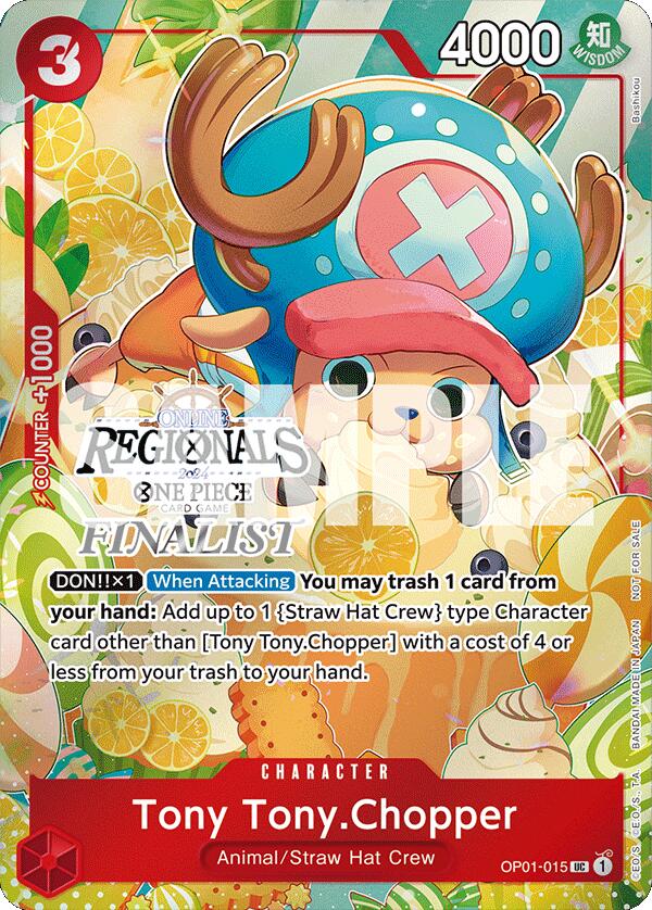 Tony Tony.Chopper (Online Regional 2024 Vol. 3) [Finalist] [One Piece Promotion Cards]