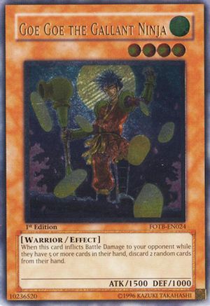 Image of Goe Goe the Gallant Ninja [FOTB-EN024] Ultimate Rare