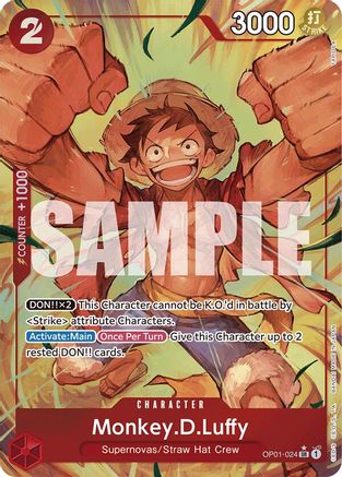 Image of Monkey.D.Luffy (OP01-024) [Premium Booster -The Best-]