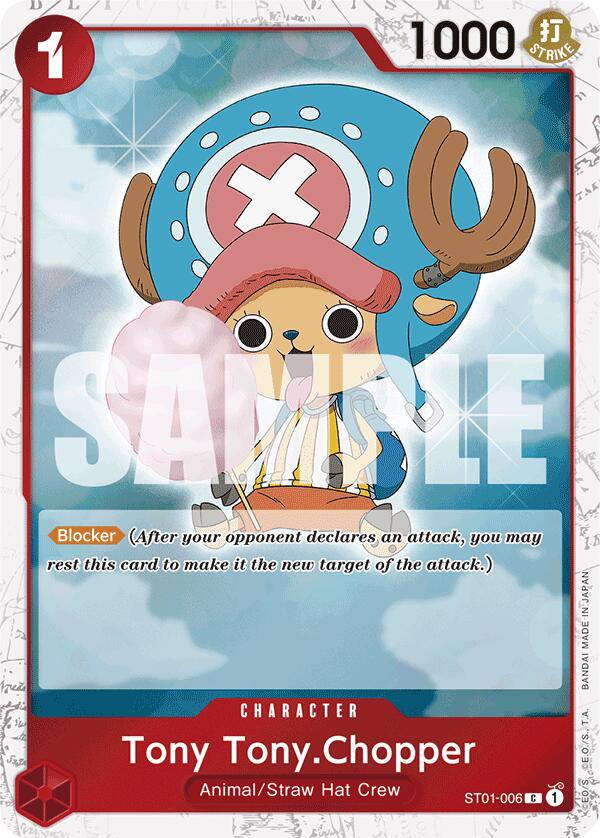 Image of Tony Tony.Chopper (ST01-006) (Jolly Roger Foil) [Premium Booster -The Best-]