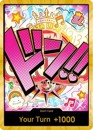 Image of DON!! Card (Uta) (Gold) [Premium Booster -The Best-]