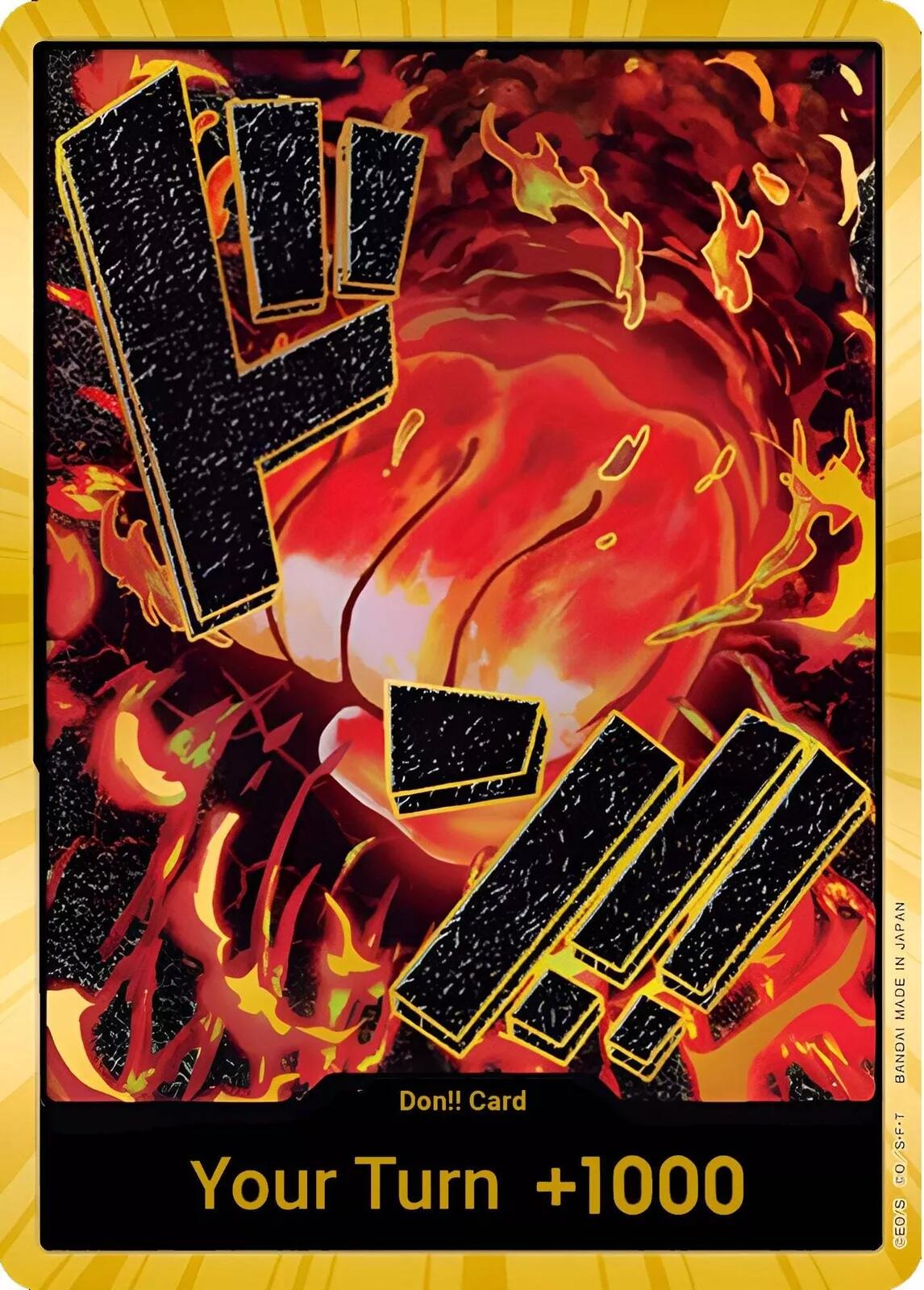 Image of DON!! Card (Sakazuki) (Gold) [Premium Booster -The Best-]