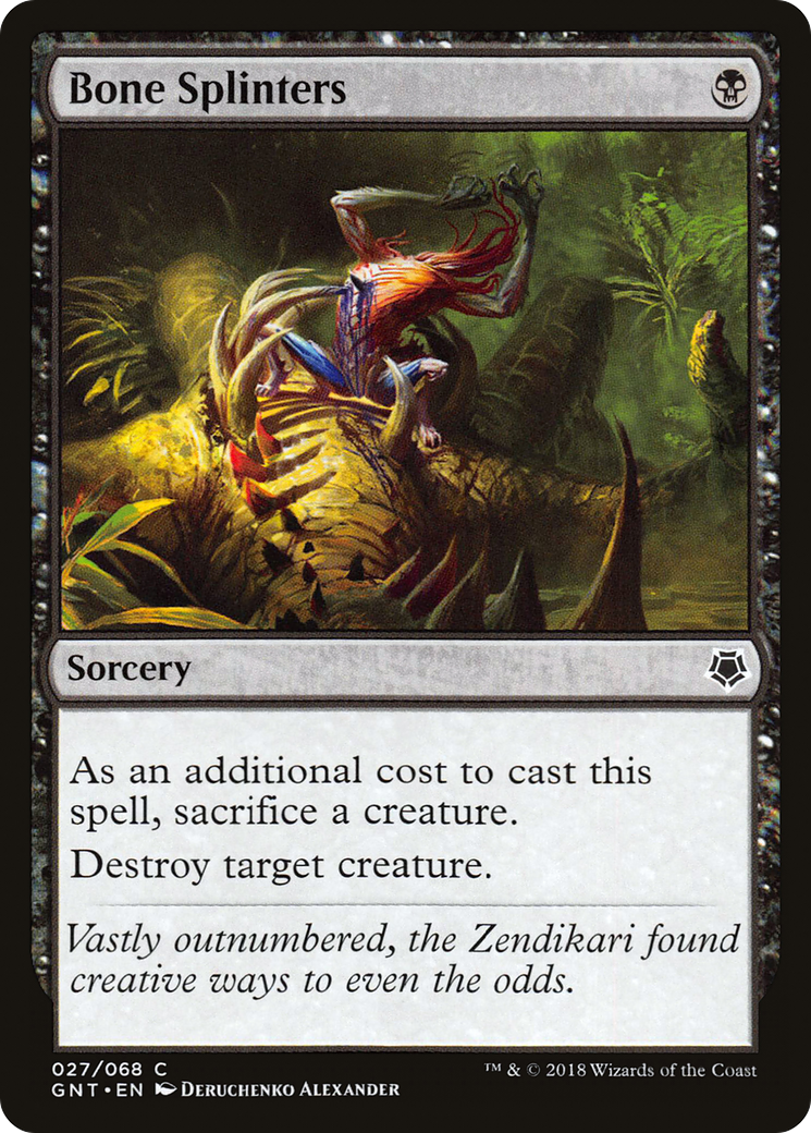 Image of Bone Splinters [Game Night 2018]