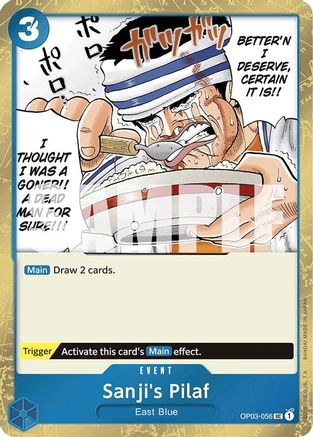 Image of Sanji's Pilaf (Jolly Roger Foil) [Premium Booster -The Best-]