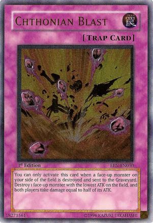 Image of Chthonian Blast [EEN-EN050] Ultimate Rare