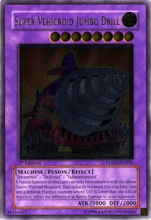 Image of Super Vehicroid Jumbo Drill [POTD-EN036] Ultimate Rare