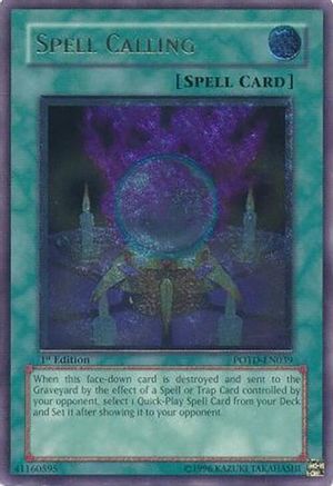 Image of Spell Calling [POTD-EN039] Ultimate Rare
