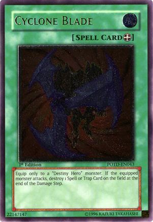 Image of Cyclone Blade [POTD-EN043] Ultimate Rare