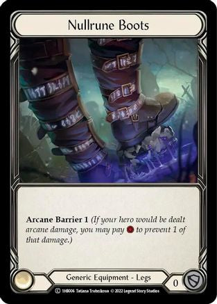 Image of Nullrune Boots [1HB006] (History Pack 1 Bravo Blitz Deck)