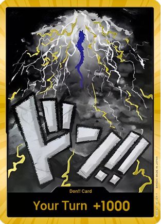 Image of DON!! Card (Kaido) (Gold) [Premium Booster -The Best-]
