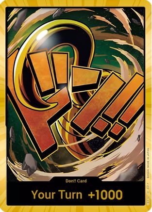 Image of DON!! Card (Crocodile) (Gold) [Premium Booster -The Best-]