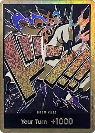 Image of DON!! Card (Rob Lucci) (Gold) [Premium Booster -The Best-]