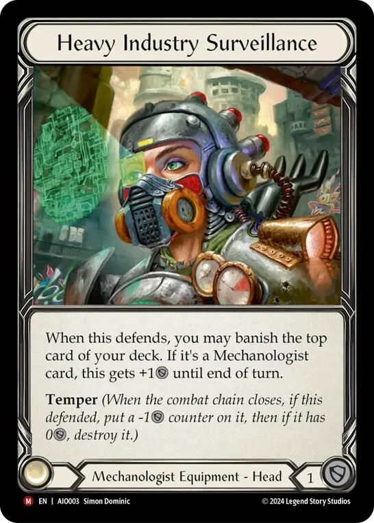 Image of Heavy Industry Surveillance [AIO003] (Armory Deck: Dash)  Rainbow Foil