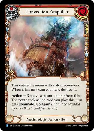 Image of Convection Amplifier (Red) [AIO016] (Armory Deck: Dash)