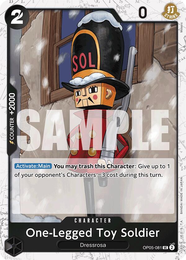 Image of One-Legged Toy Soldier (Jolly Roger Foil) [Premium Booster -The Best-]
