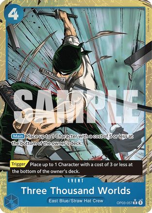 Image of Three Thousand Worlds (Alternate Art) [Premium Booster -The Best-]