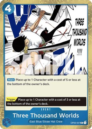Image of Three Thousand Worlds (Jolly Roger Foil) [Premium Booster -The Best-]