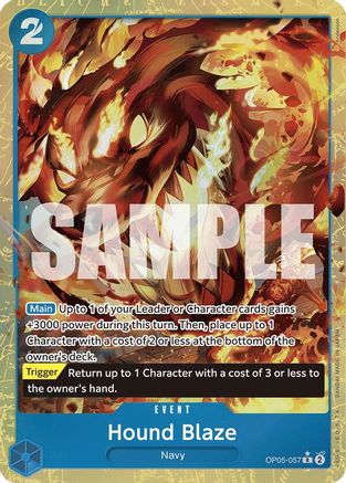 Image of Hound Blaze (Alternate Art) [Premium Booster -The Best-]