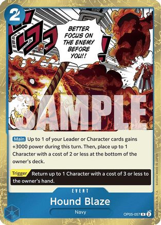 Image of Hound Blaze (Jolly Roger Foil) [Premium Booster -The Best-]