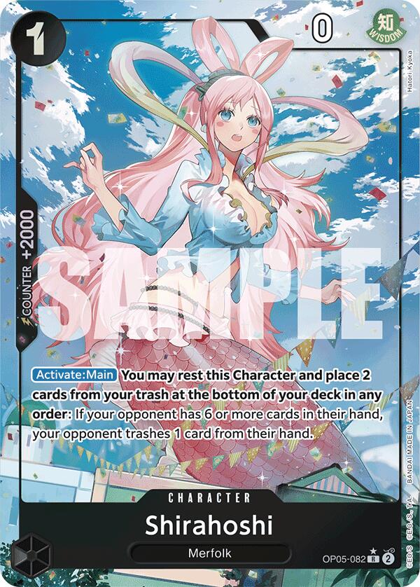 Image of Shirahoshi (OP05-082) (Full Art) [Premium Booster -The Best-]
