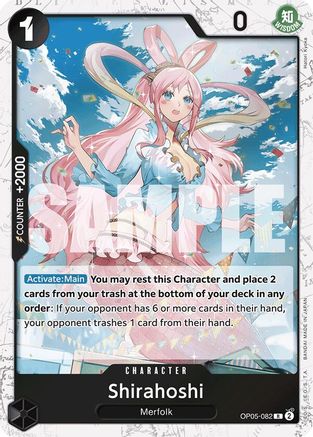 Image of Shirahoshi (OP05-082) (Jolly Roger Foil) [Premium Booster -The Best-]