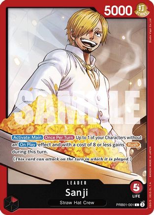 Image of Sanji (PRB01-001) [Premium Booster -The Best-]
