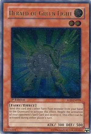 Image of Herald of Green Light [EOJ-EN018] Ultimate Rare