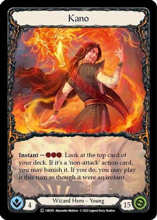 Image of Kano [1HK001] (Historic Pack 1 Blitz Deck: Kano)