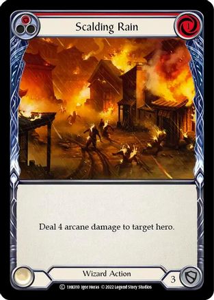 Image of Scalding Rain (Red) [1HK010] (Historic Pack 1 Blitz Deck: Kano)
