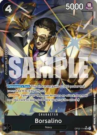 Image of Borsalino (Alternate Art) [Premium Booster -The Best-]