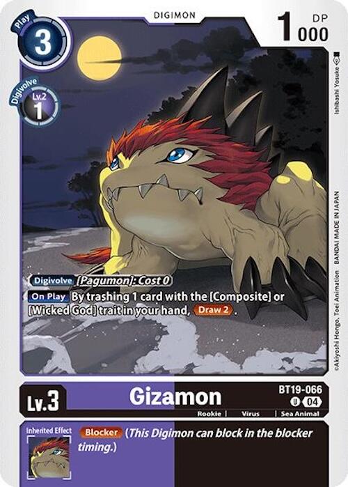 Image of Gizamon [BT19-066] [Release Special Booster Ver.2.0]