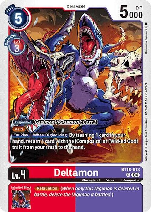 Image of Deltamon [BT18-013] [Release Special Booster Ver.2.0]