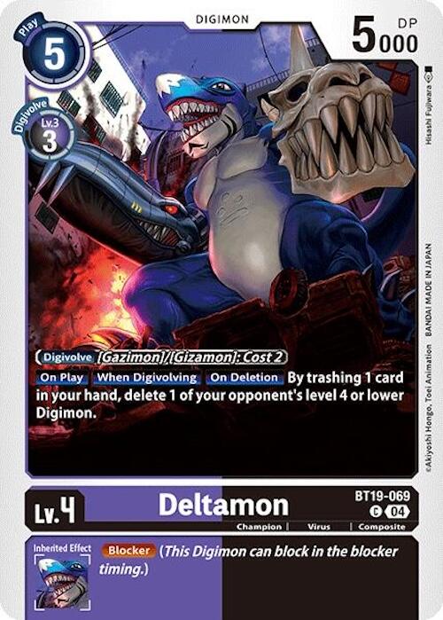 Image of Deltamon [BT19-069] [Release Special Booster Ver.2.0]