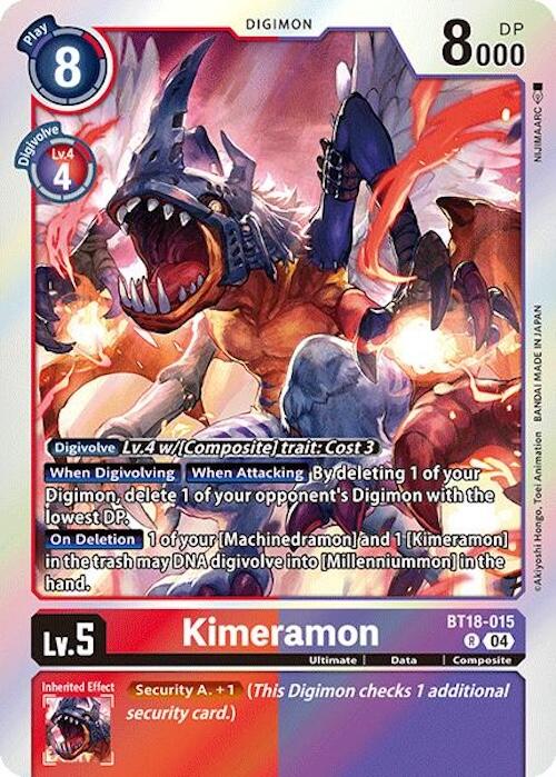Image of Kimeramon [BT18-015] [Release Special Booster Ver.2.0]