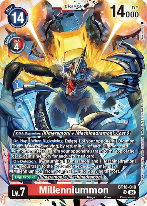 Image of Millenniummon [BT18-019] [Release Special Booster Ver.2.0]