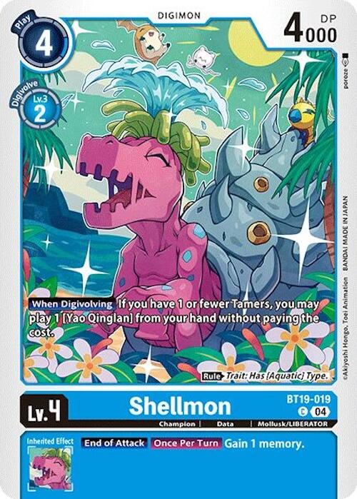 Image of Shellmon [BT19-019] [Release Special Booster Ver.2.0]